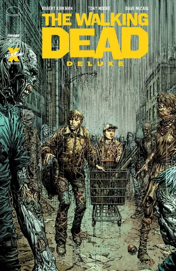 Cover of The Walking Dead Deluxe #4