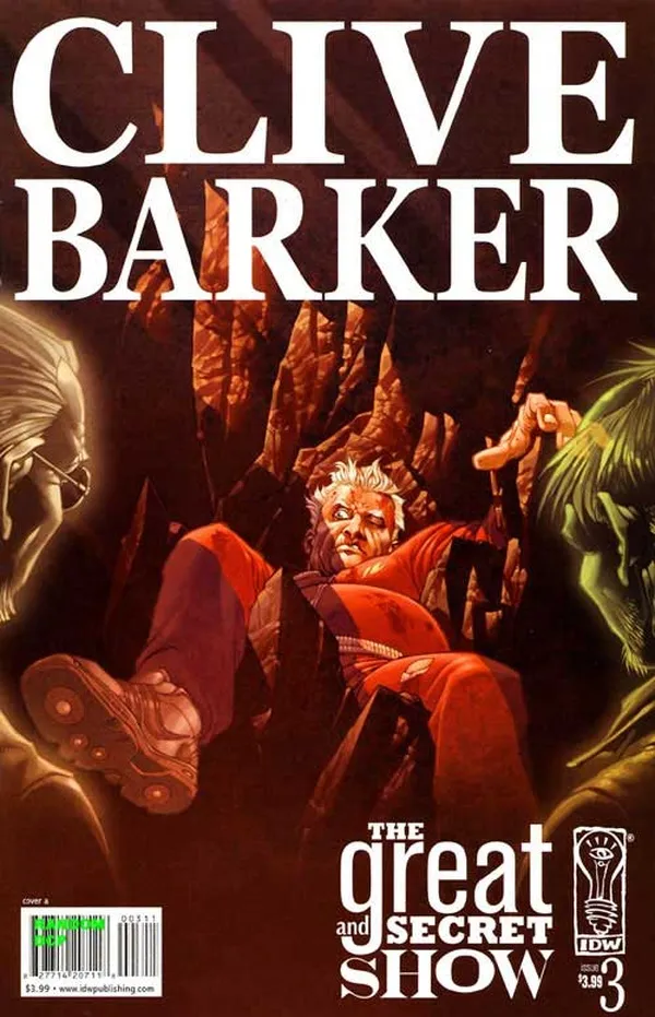 Cover of Clive Barker's The Great and Secret Show #3