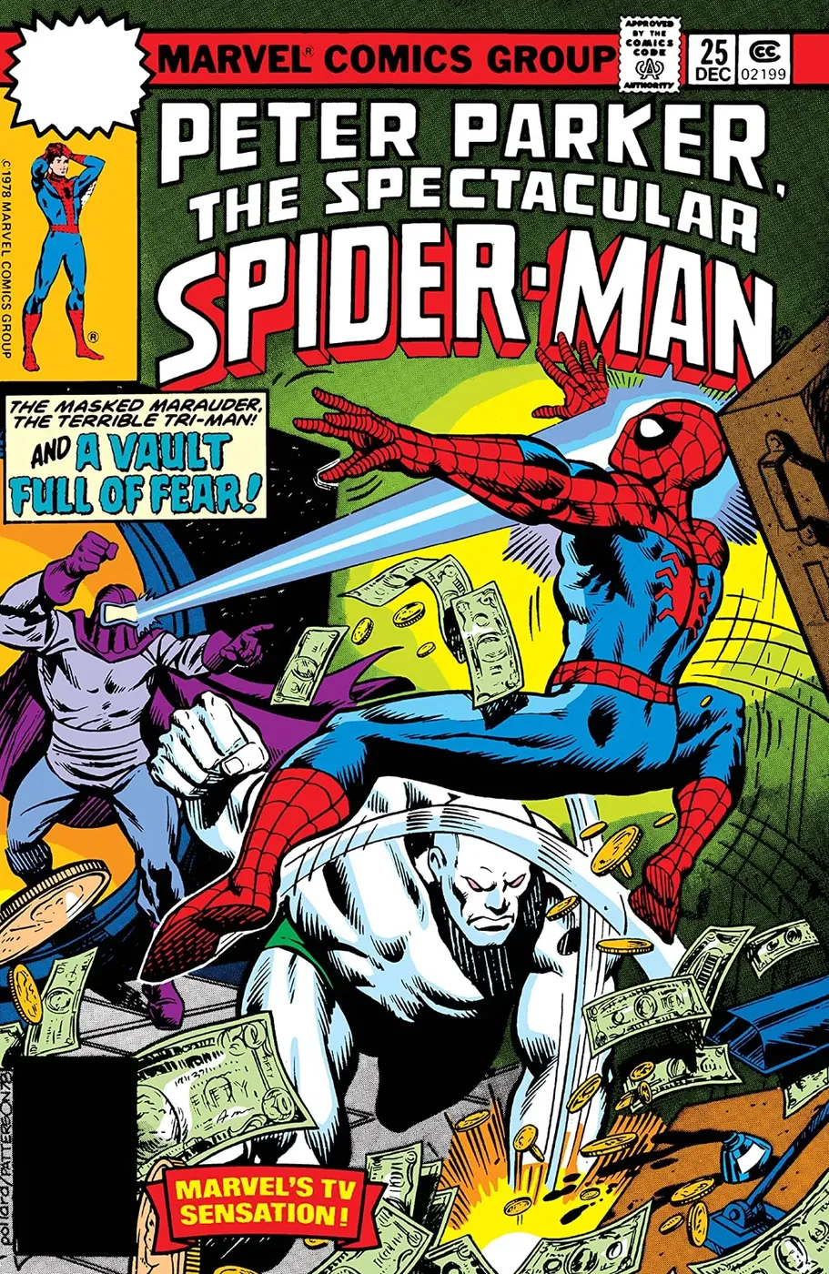Cover of The Spectacular Spider-Man #25