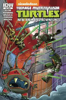 Cover of Teenage Mutant Ninja Turtles New Animated Adventures #22
