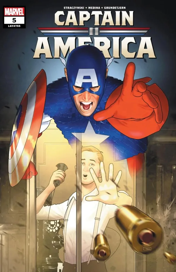 Cover of Captain America #5 (755)