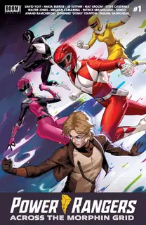 Cover of Power Rangers: Across the Morphin Grid #1