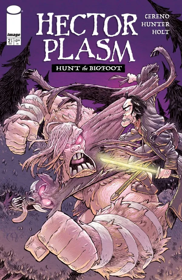 Cover of Hector Plasm: Hunt the Bigfoot #2