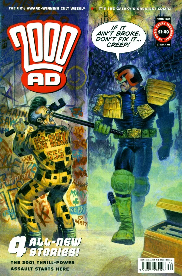 Cover of 2000 AD #1234
