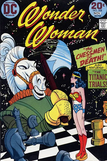 Cover of Wonder Woman #208