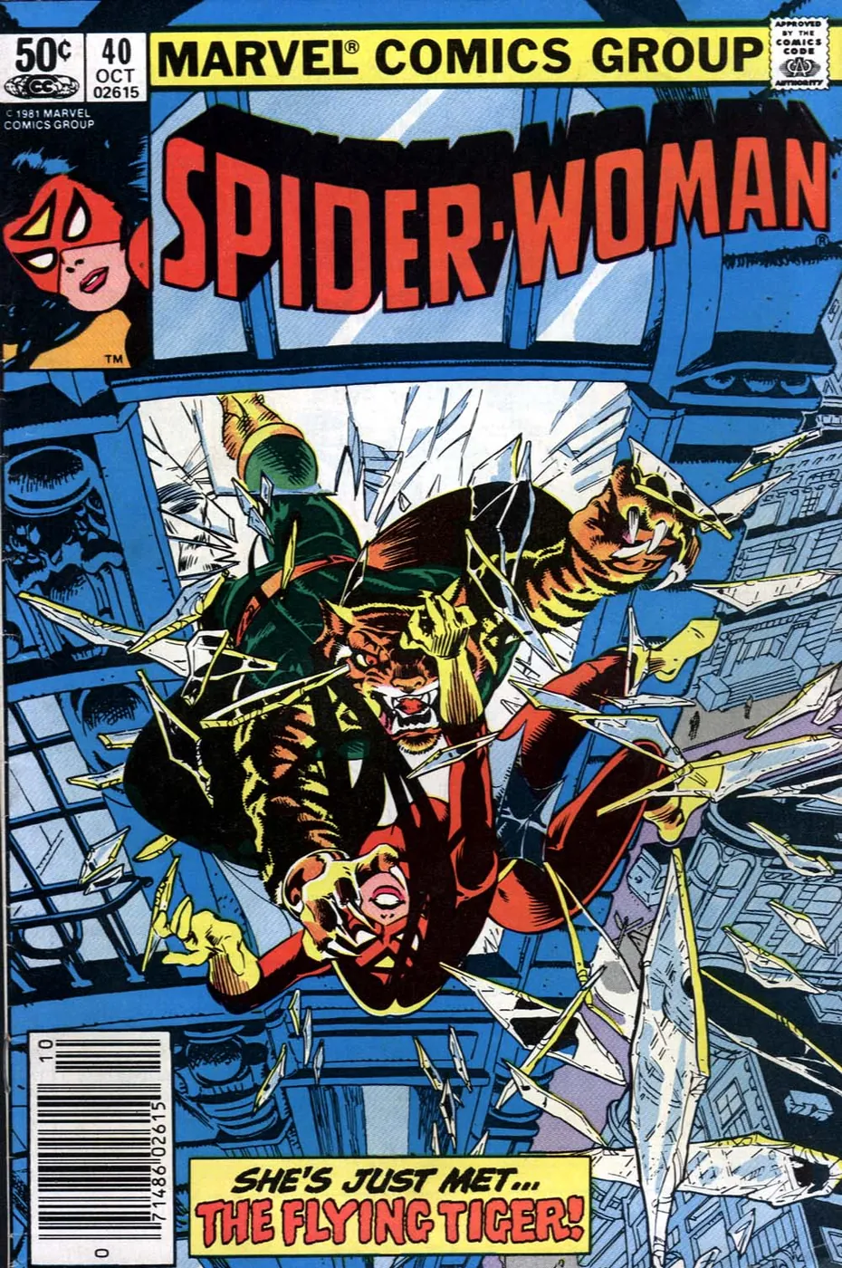 Cover of Spider-Woman #40