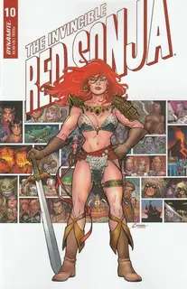 Cover of The Invincible Red Sonja #10