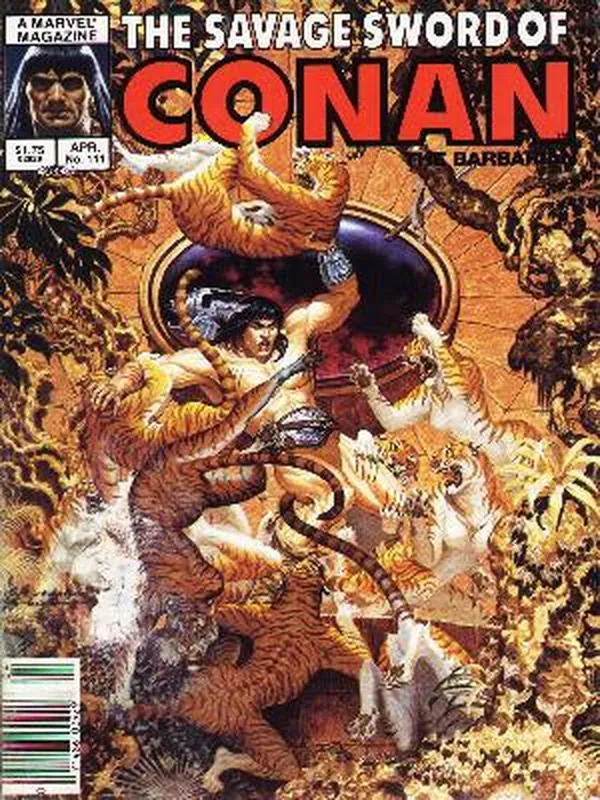 Cover of The Savage Sword of Conan #111