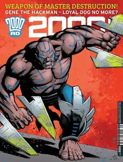 Cover of 2000 AD #2021