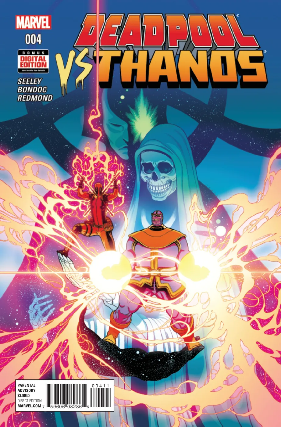 Cover of Deadpool vs Thanos #4