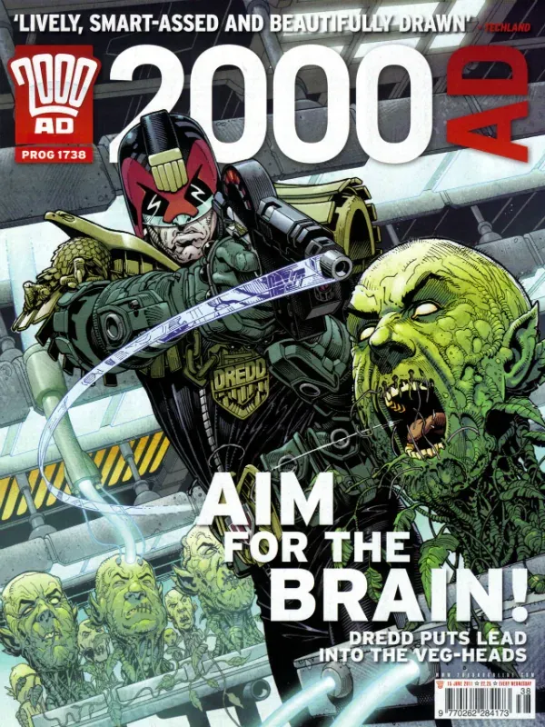 Cover of 2000 AD #1738