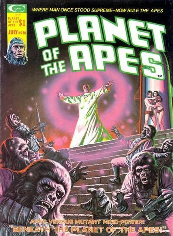 Cover of Planet of the Apes #10