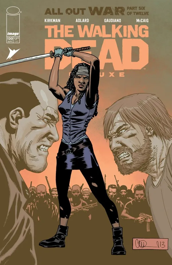 Cover of The Walking Dead Deluxe #120