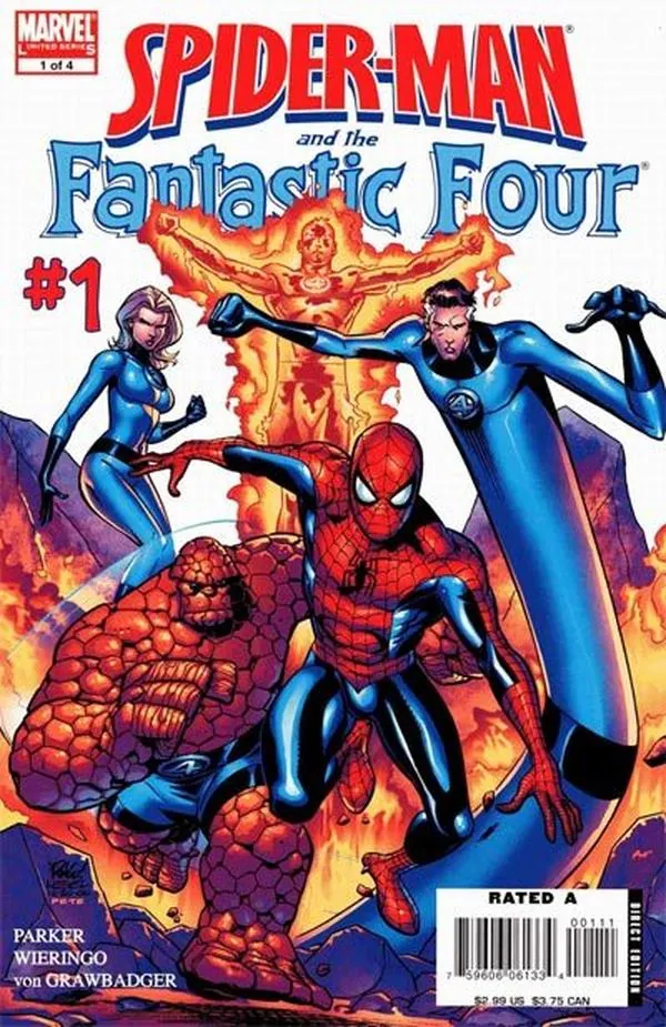Cover of Spider-Man and the Fantastic Four #1