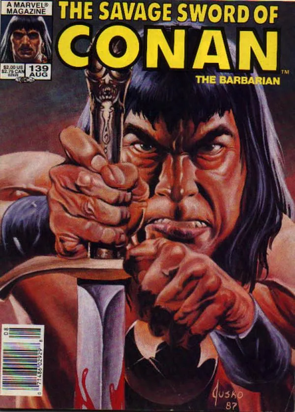 Cover of The Savage Sword of Conan #139