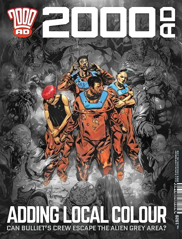 Cover of 2000 AD #1928