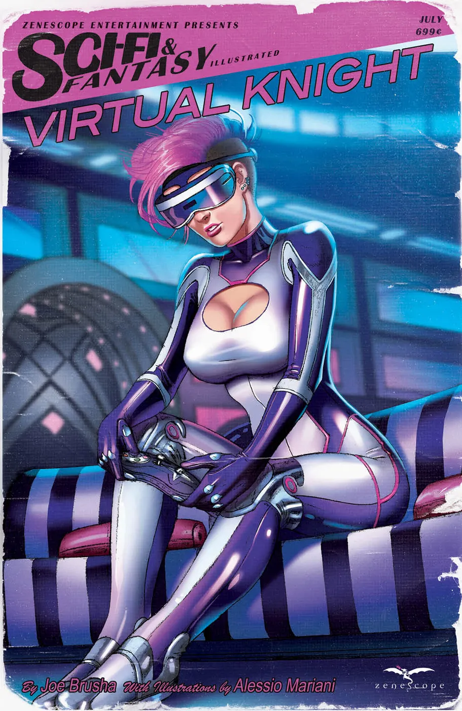 Cover of Sci Fi Fantasy Illustrated: Virtual Knight #1