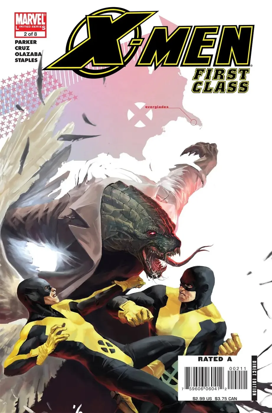 Cover of X-Men: First Class #2