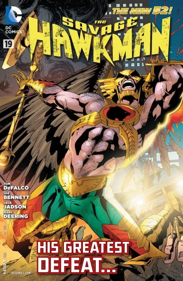 Cover of The Savage Hawkman #19