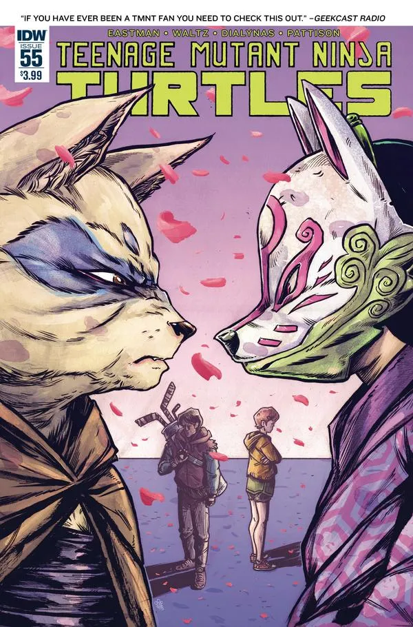 Cover of Teenage Mutant Ninja Turtles #55