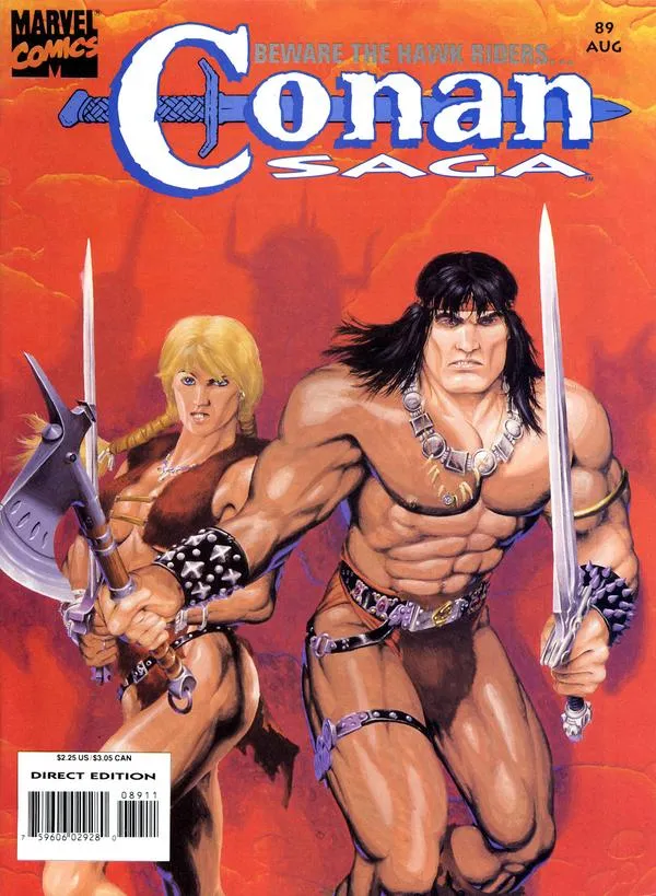 Cover of Conan Saga #89