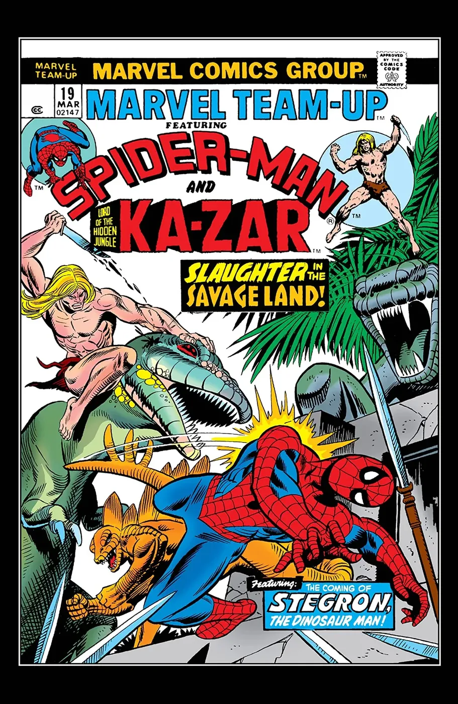 Cover of Marvel Team-Up #19