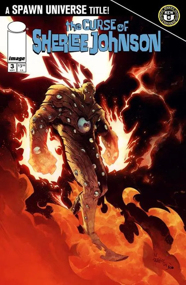 Cover of The Curse of Sherlee Johnson #3