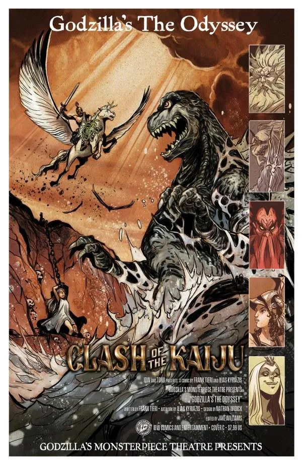 Cover of Godzilla's The Odyssey #[nn]