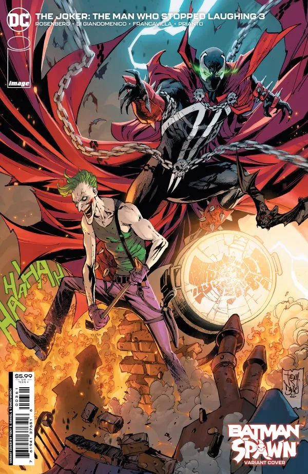 Cover of The Joker: The Man Who Stopped Laughing #3