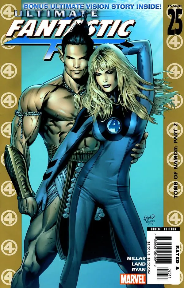 Cover of Ultimate Fantastic Four #25