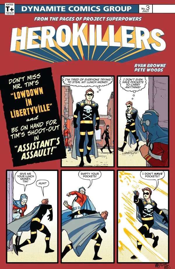 Cover of Project Superpowers: Hero Killers #3