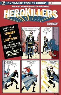 Cover of Project Superpowers: Hero Killers #3