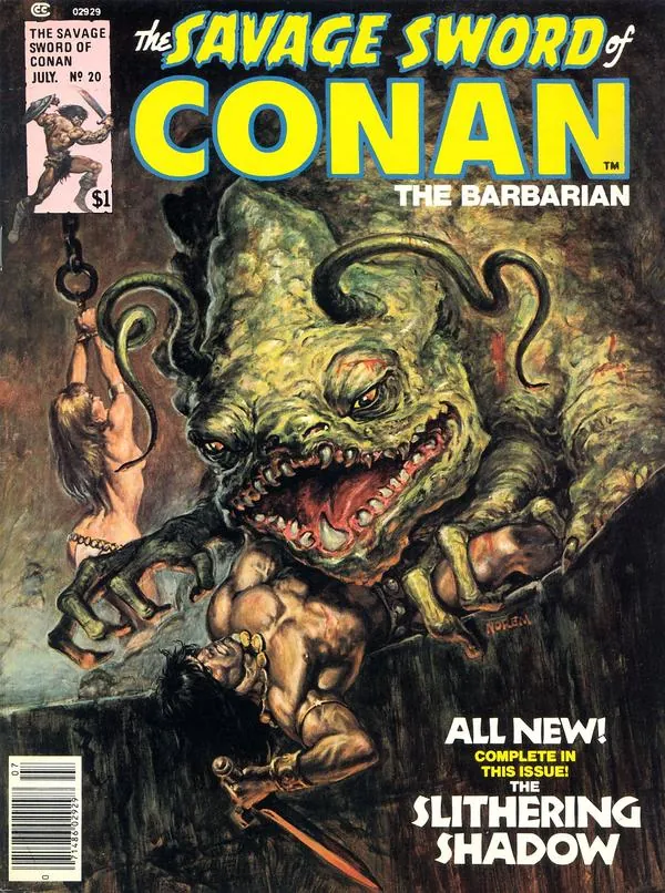 Cover of The Savage Sword of Conan #20