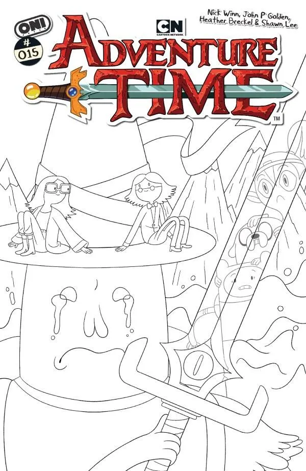 Cover of Adventure Time #15