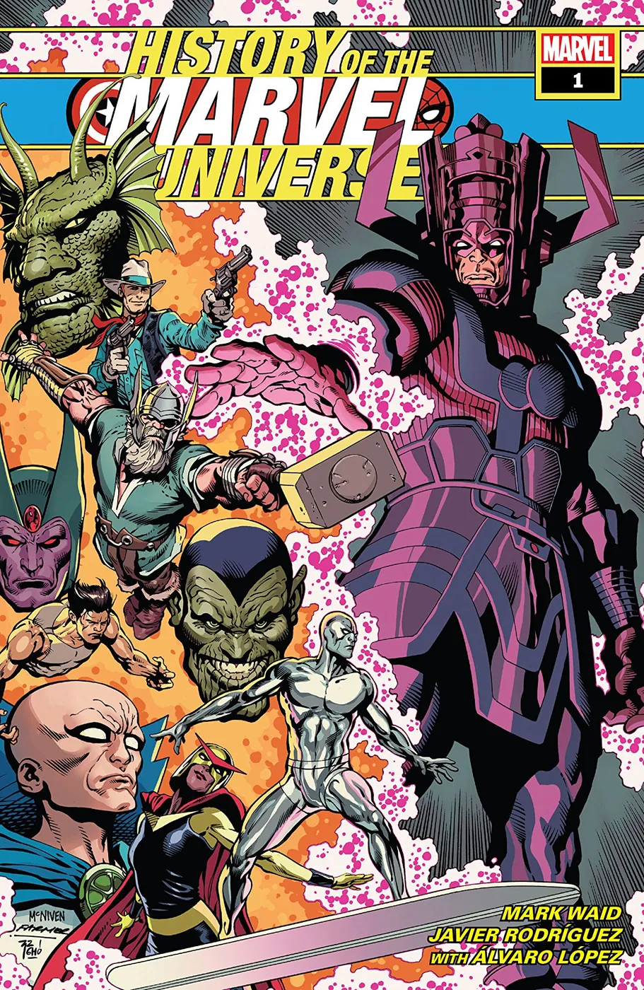 Cover of History of the Marvel Universe #1