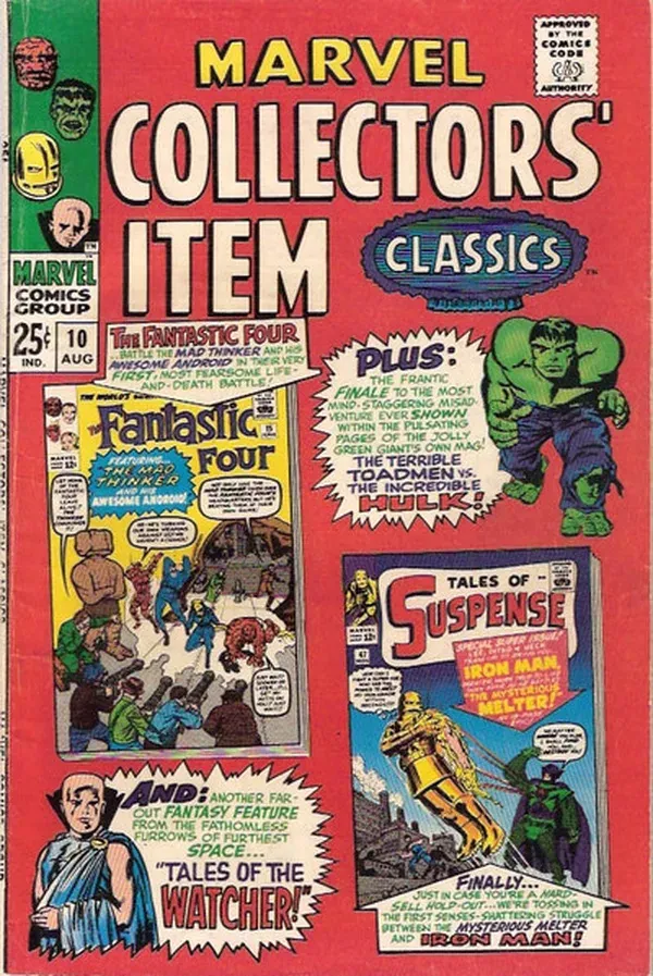 Cover of Marvel Collectors' Item Classics #10