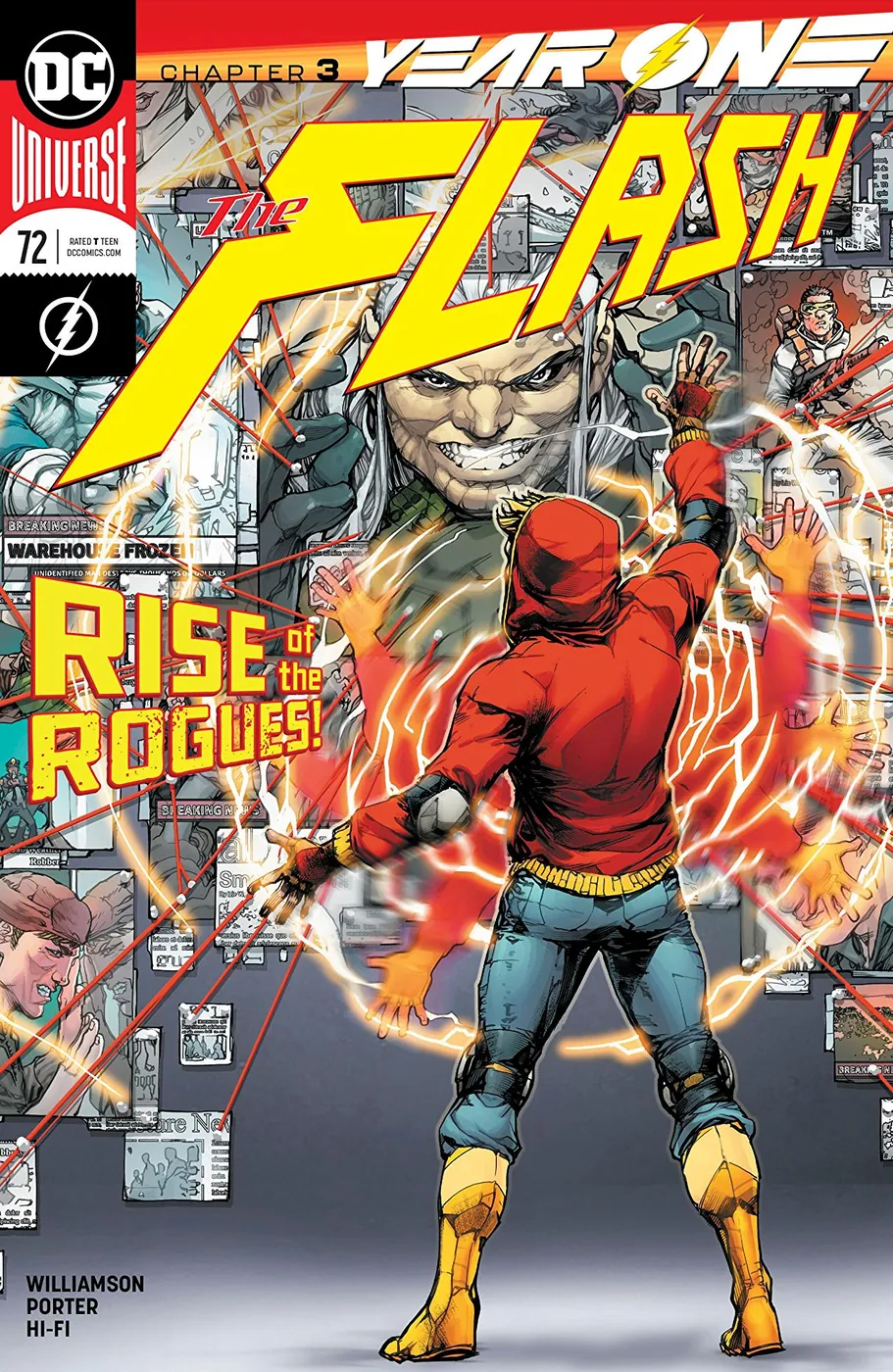 Cover of The Flash #72