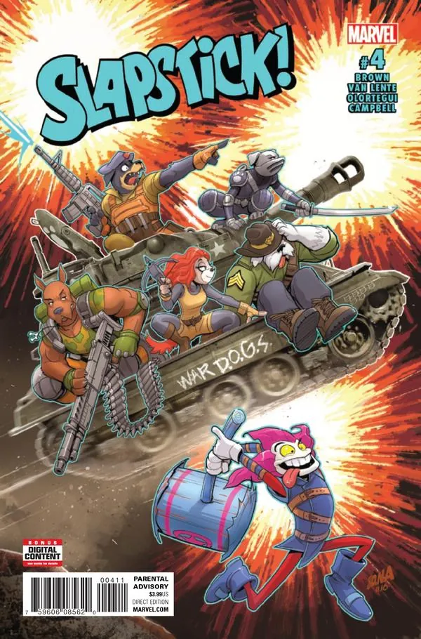 Cover of Slapstick #4