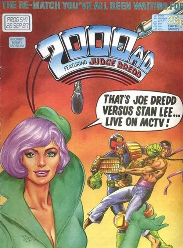 Cover of 2000 AD #541