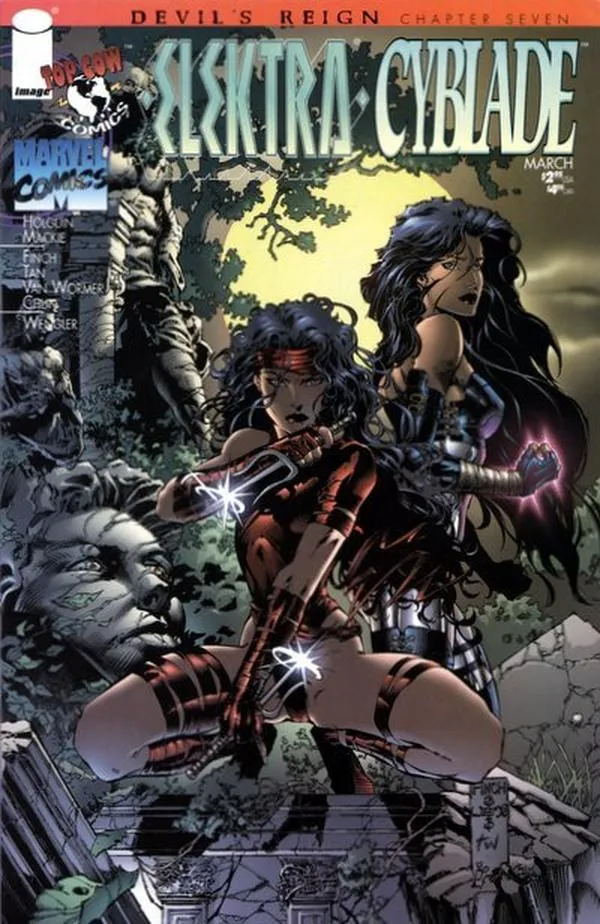 Cover of Elektra / Cyblade #1