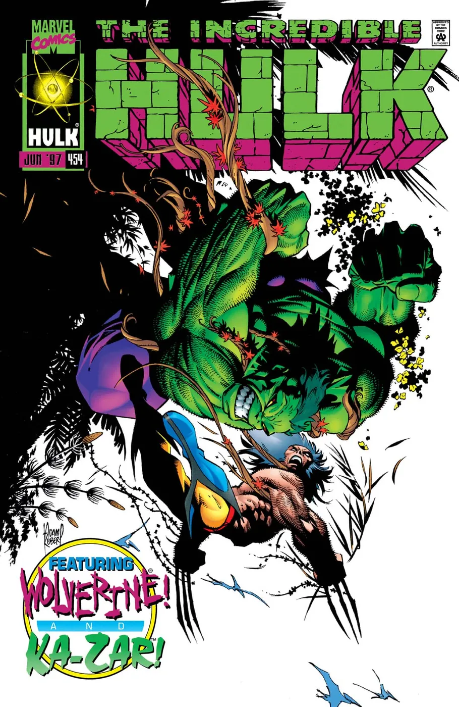 Cover of The Incredible Hulk #454