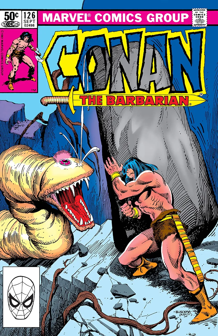 Cover of Conan the Barbarian #126