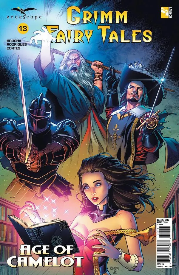 Cover of Grimm Fairy Tales #13
