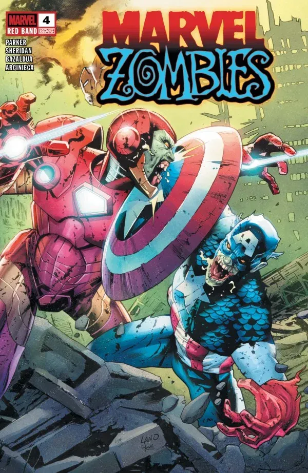 Cover of Marvel Zombies: Red Band #4