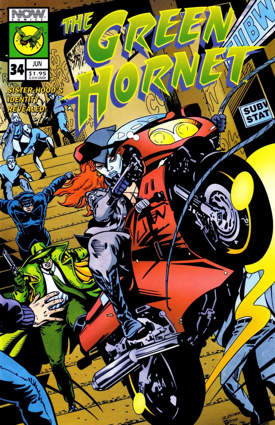 Cover of The Green Hornet #34