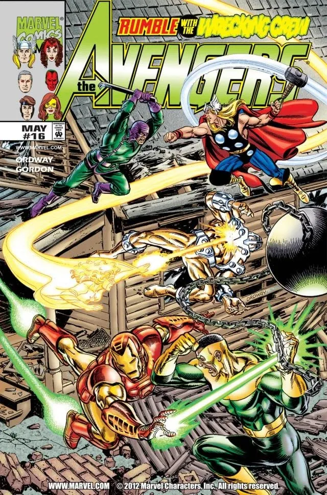 Cover of Avengers #16