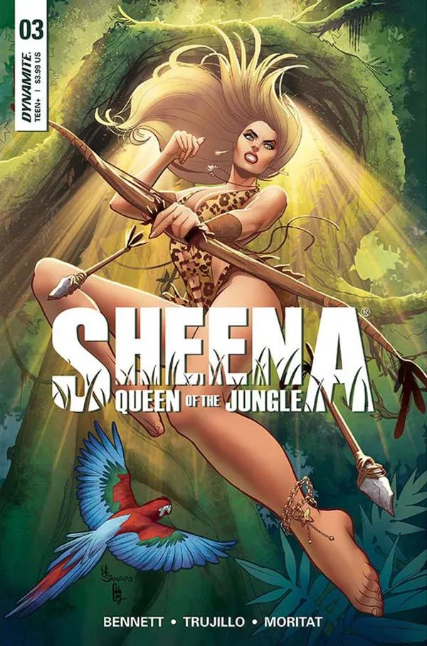 Cover of Sheena Queen of the Jungle #3