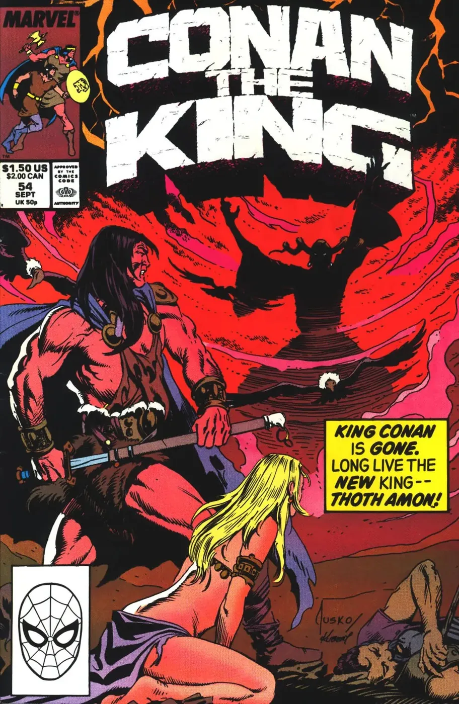 Cover of Conan the King #54