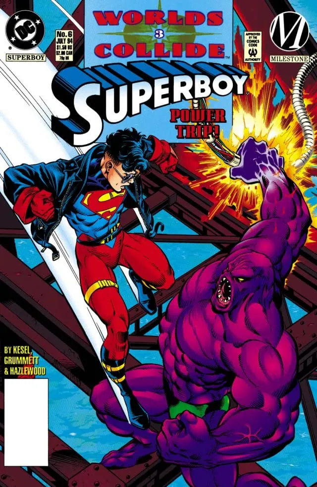 Cover of Superboy #6