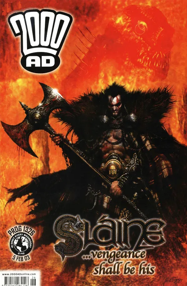 Cover of 2000 AD #1326